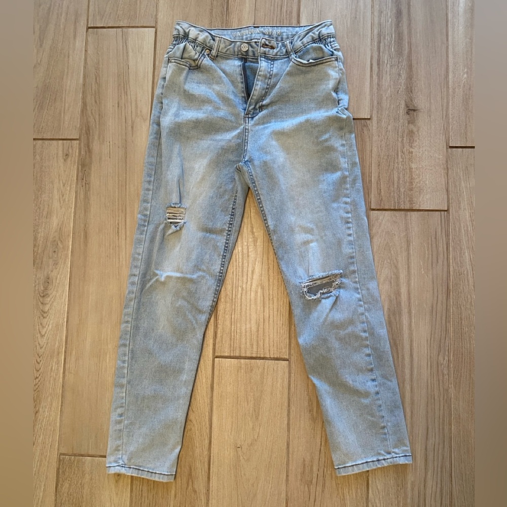 Vanilla Star Mom Jean